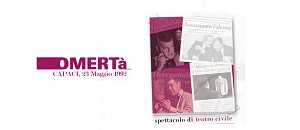 Venerdì 26 novembre 2021 spettacolo "Omertà" di Ivan Di Noia  alle ore 20:30 presso la Sala del Sogno dell'Oratorio di Sovere. I posti sono limitati (120) e la prenotazione obbligatoria attraverso il link https://forms.gle/ojkGJTWwnptvAaRD7. Green pass obbligatorio.